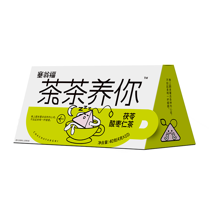 塞翁福茶茶養(yǎng)你茯苓酸棗仁茶40克（安神款）
