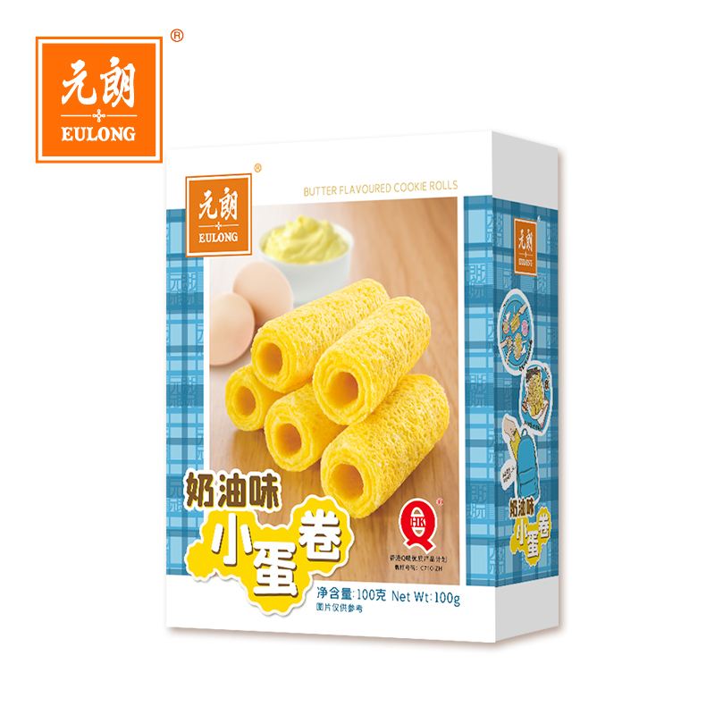 元朗奶油味小蛋卷100克