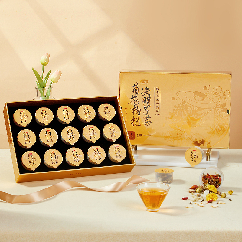 燕之坊菊花枸杞?jīng)Q明子茶禮盒250g