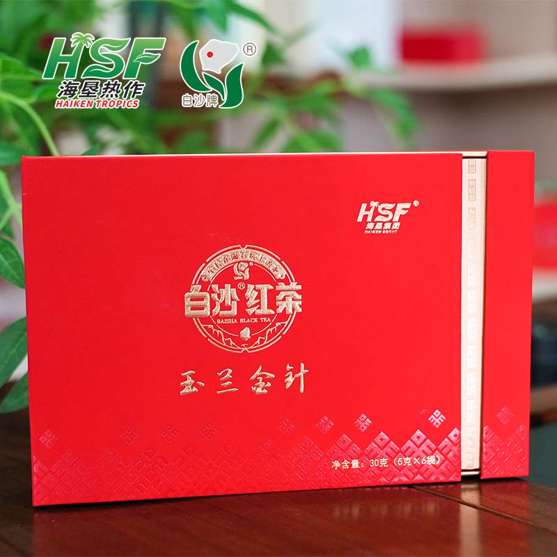 白沙紅茶30g玉蘭金針5克*6袋