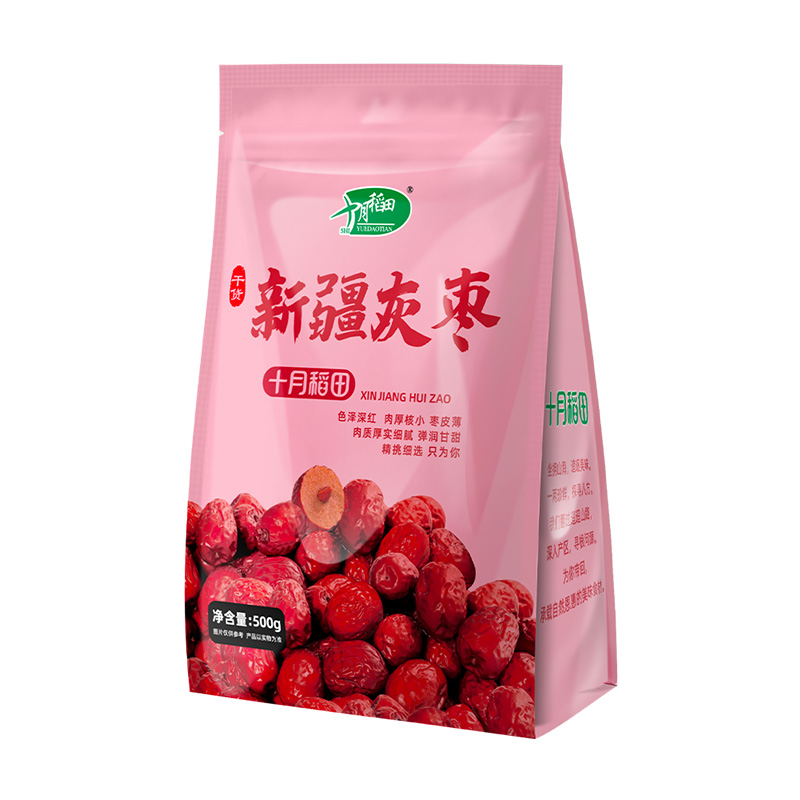 十月稻田新疆灰棗500g