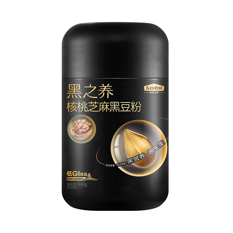 五谷磨房-核桃芝麻黑豆粉648g