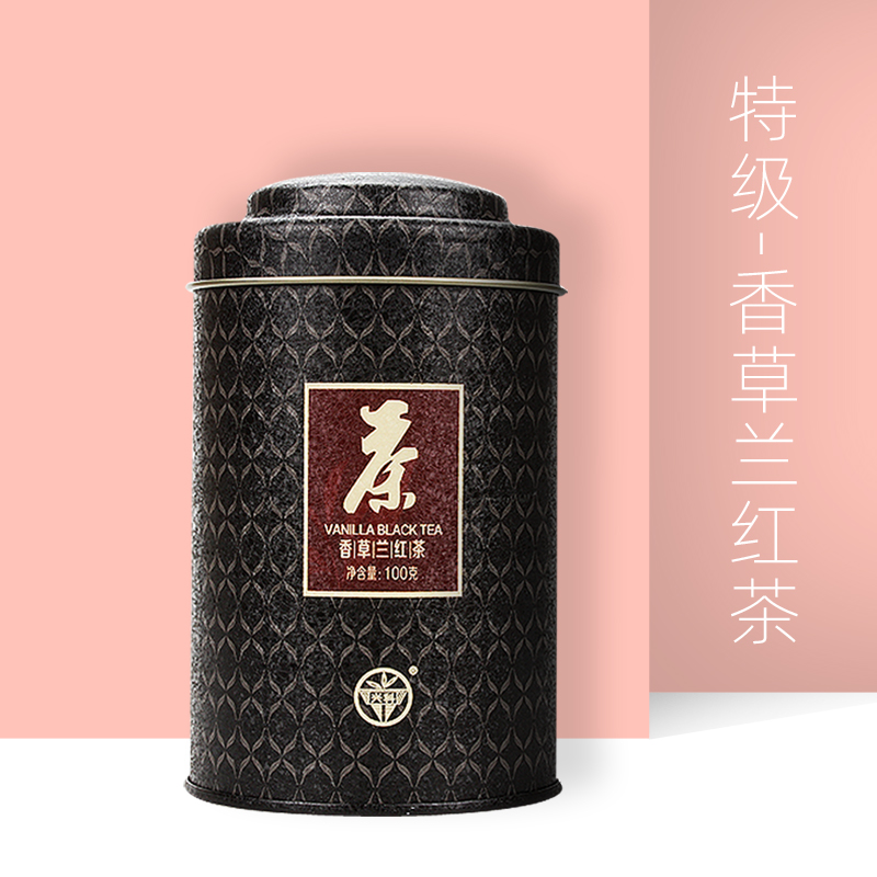 興科香草蘭紅茶/罐/100g