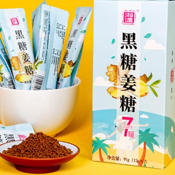 海儋黑糖姜糖91g