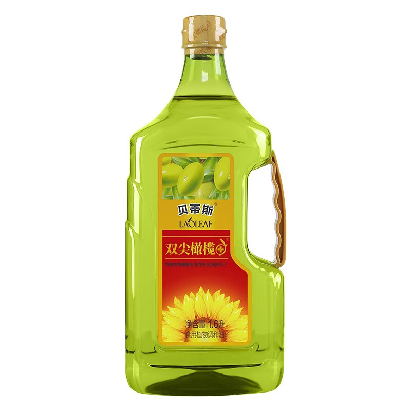 貝蒂斯食用植物調(diào)和油（葵花橄欖）1.6L*1瓶裝