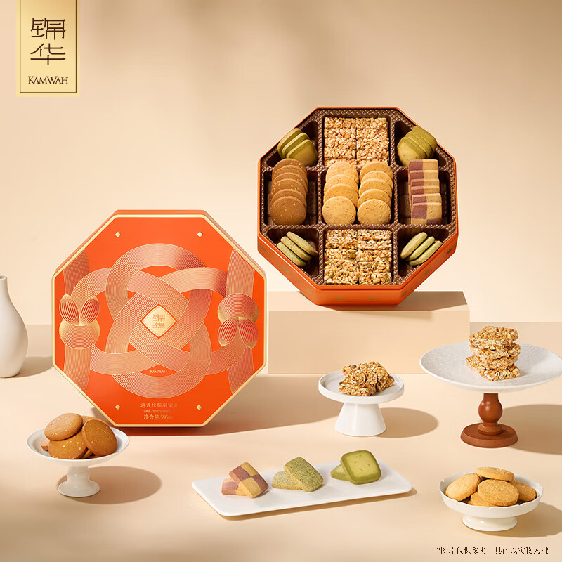 錦華港式松脆甜蜜禮596克