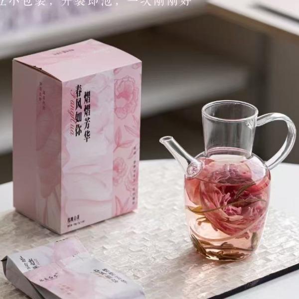 玫瑰白茶20g(2gx10)+瑰霞宋壶500ml