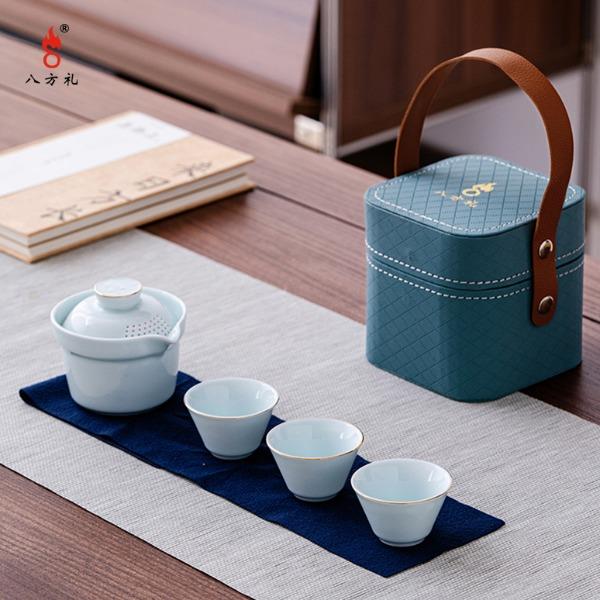 八方礼祥龙沁茗旅行茶具BFL2025-5
