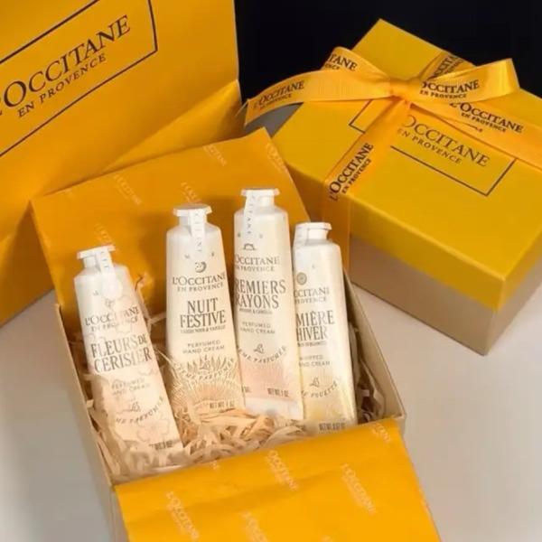 欧舒丹花香限定护手霜套盒