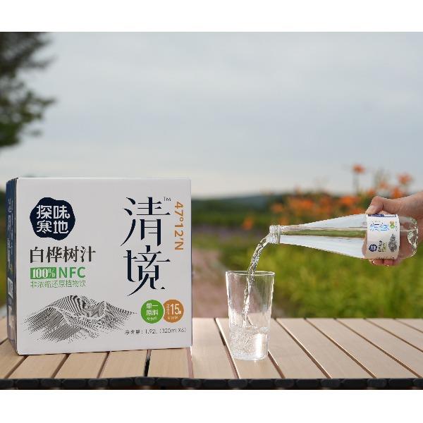 XY探味寒地·清境白桦树汁（贴标款）320ml*6