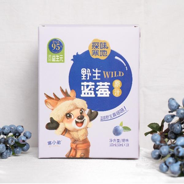 XY（探味寒地）野生蓝莓原汁500ml（50ml*10）
