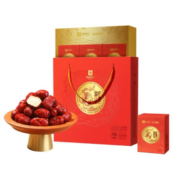 良品铺子富硒红枣1002g