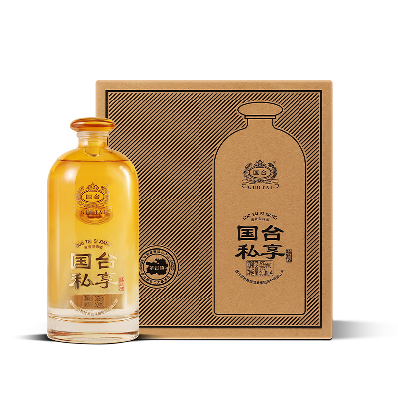 國(guó)臺(tái)私享·臻選酒 53度醬香型白酒500ml