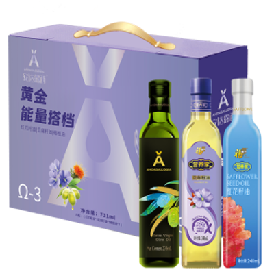 中粮福临门黄金能量组合搭档礼盒