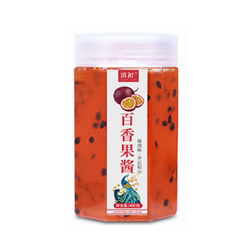 【嘟嘟】滇初云南花果酱百香果酱400g*1瓶