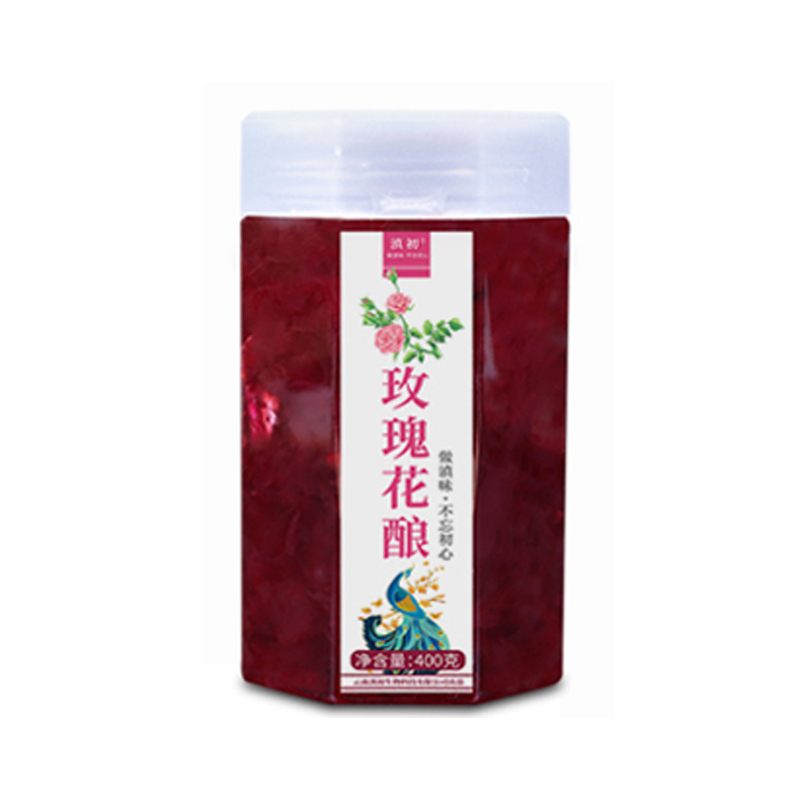 【嘟嘟】滇初云南花果酱玫瑰酿400g*1瓶
