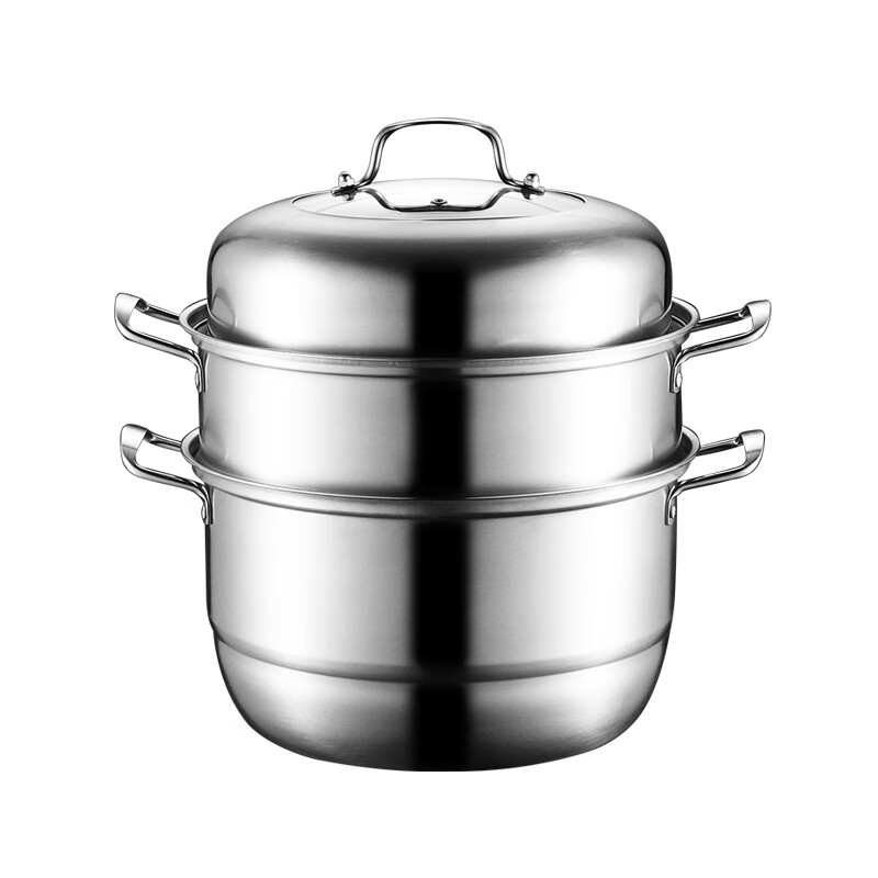 艾逸瑶选CJ-21016-3兰斯欧式多用三层蒸锅28CM