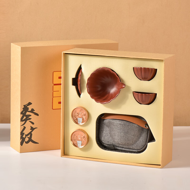 清朴堂葵纹宝器随享套装