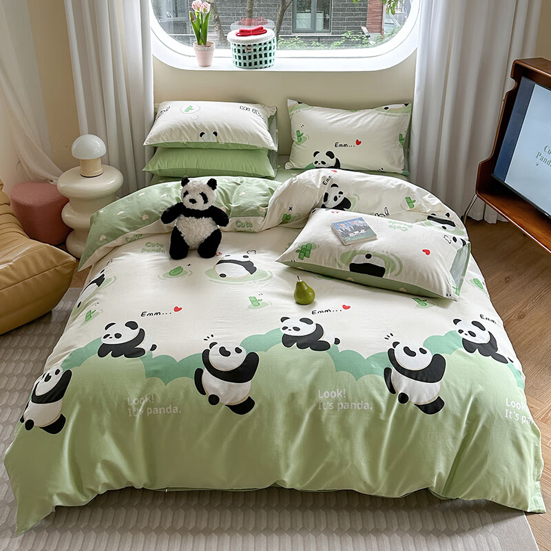 北极绒全棉印花-熊乐园BJRJ228