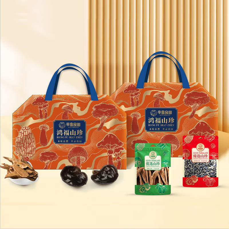 半亩川鸿福山珍1.1kg