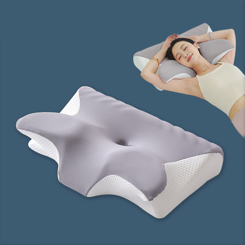 北极绒3D释压蝴蝶枕BJRZ621