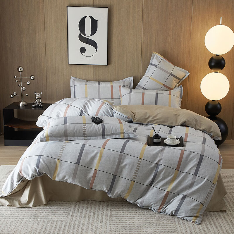 雅鹿全棉印花亲肤四件套YLTJ063