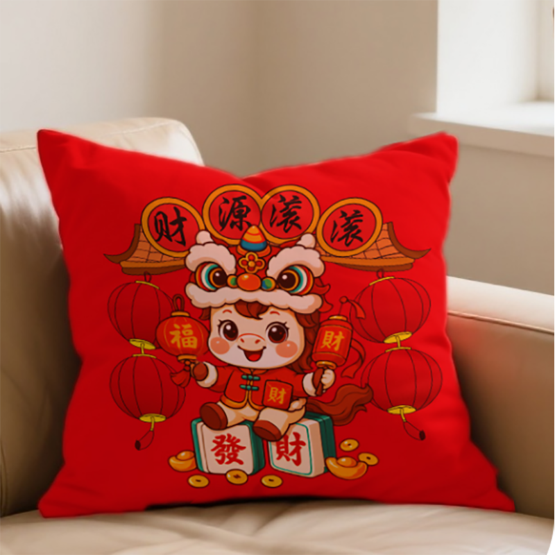 水晶绒抱枕被/毯(福袋）