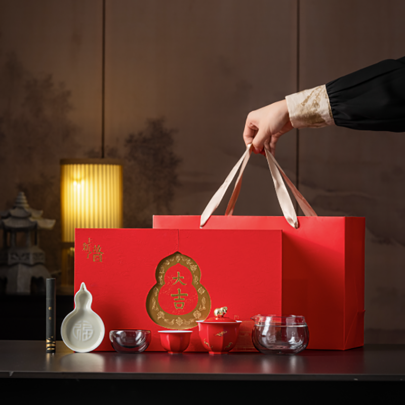 闽匠陶瓷上新礼故宫福沏茶香礼装