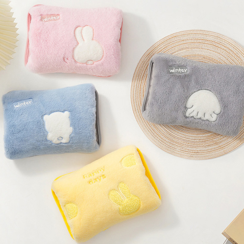 乐雪儿卡通毛绒防爆电热水袋（国标）8102（B款）