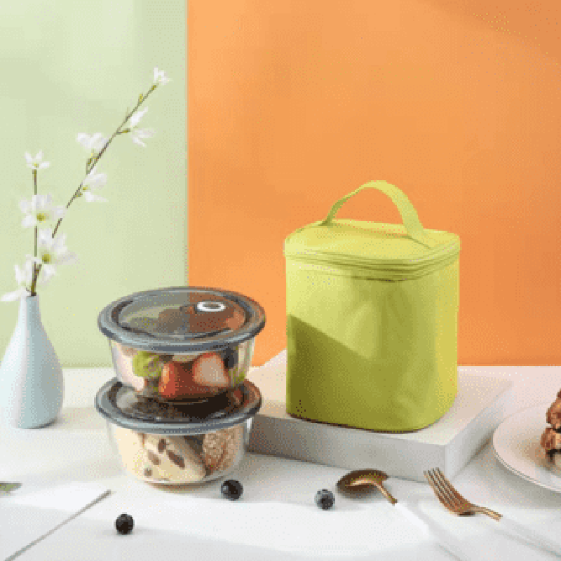 九天耐热玻璃保鲜盒两件套JT10228