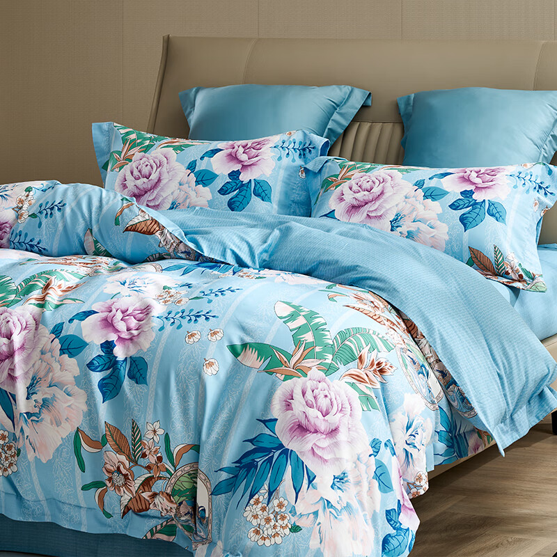 富安娜纯棉四件套-静语星澜713102889