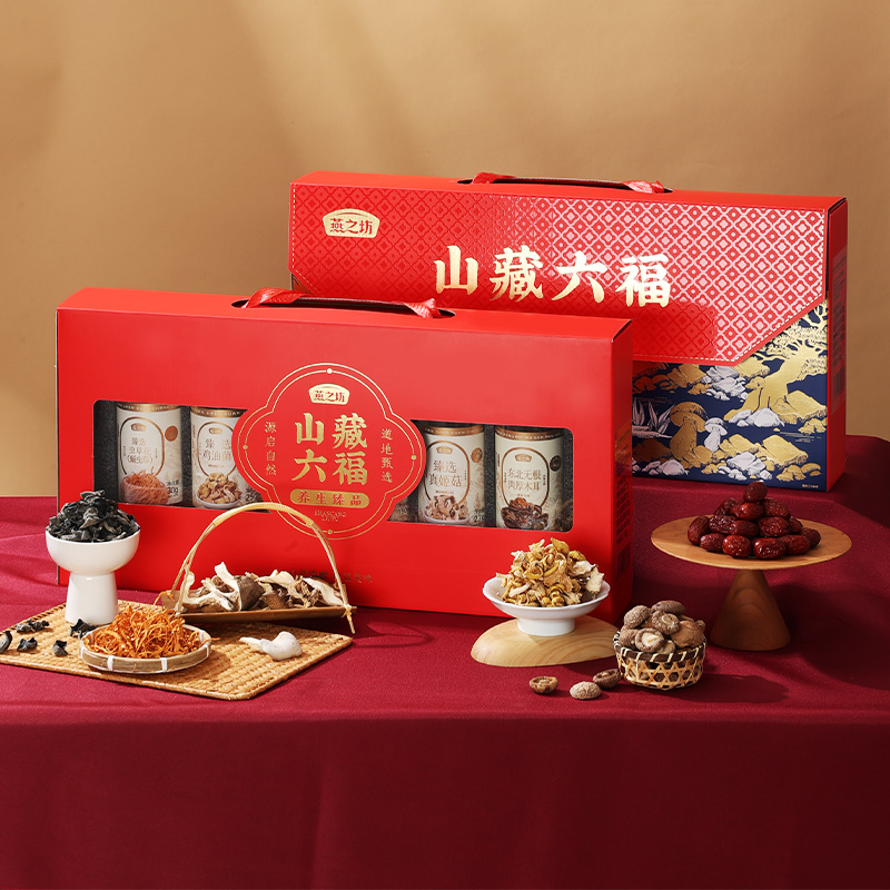燕之坊山藏六福礼盒372g-喜气洋洋款