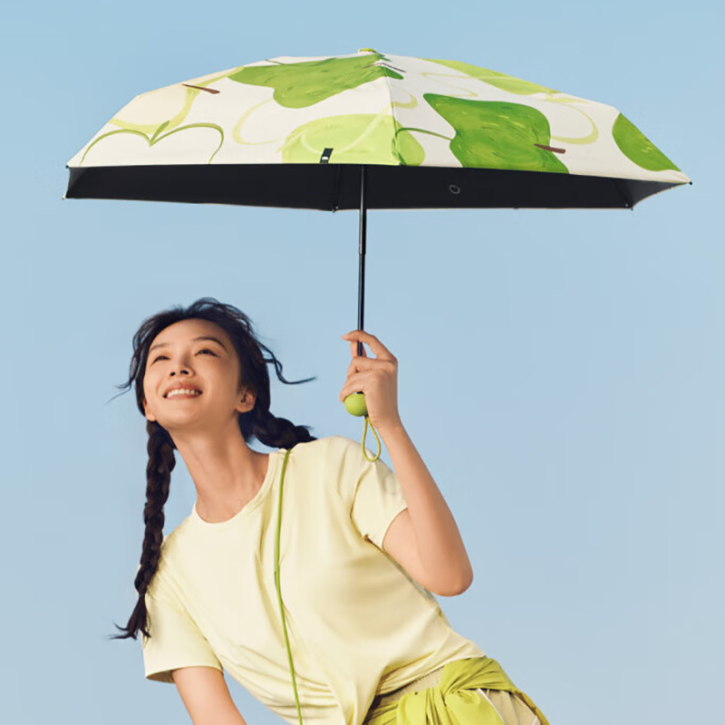 蕉下五折黑胶防晒伞BM527