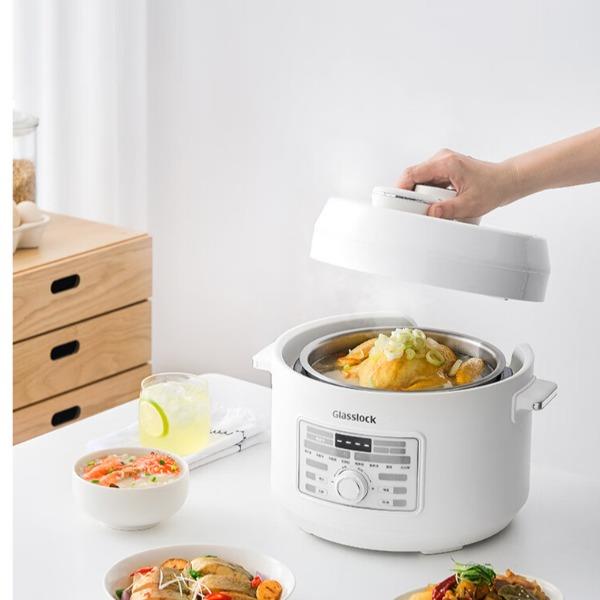 GlassLock电压力煲---3L