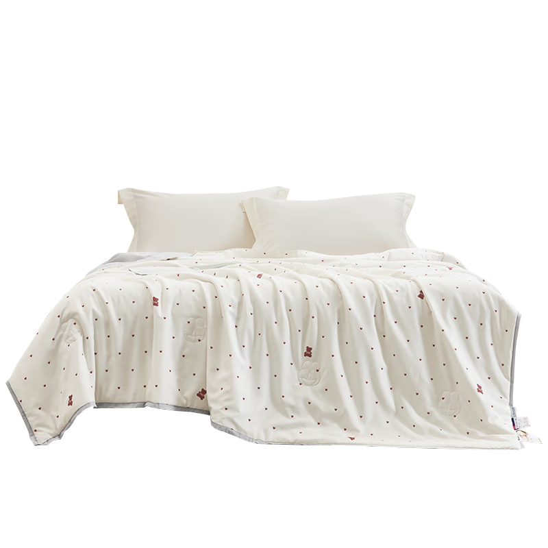 天琴针织米娅时光夏被（玫瑰红）TQ-B114