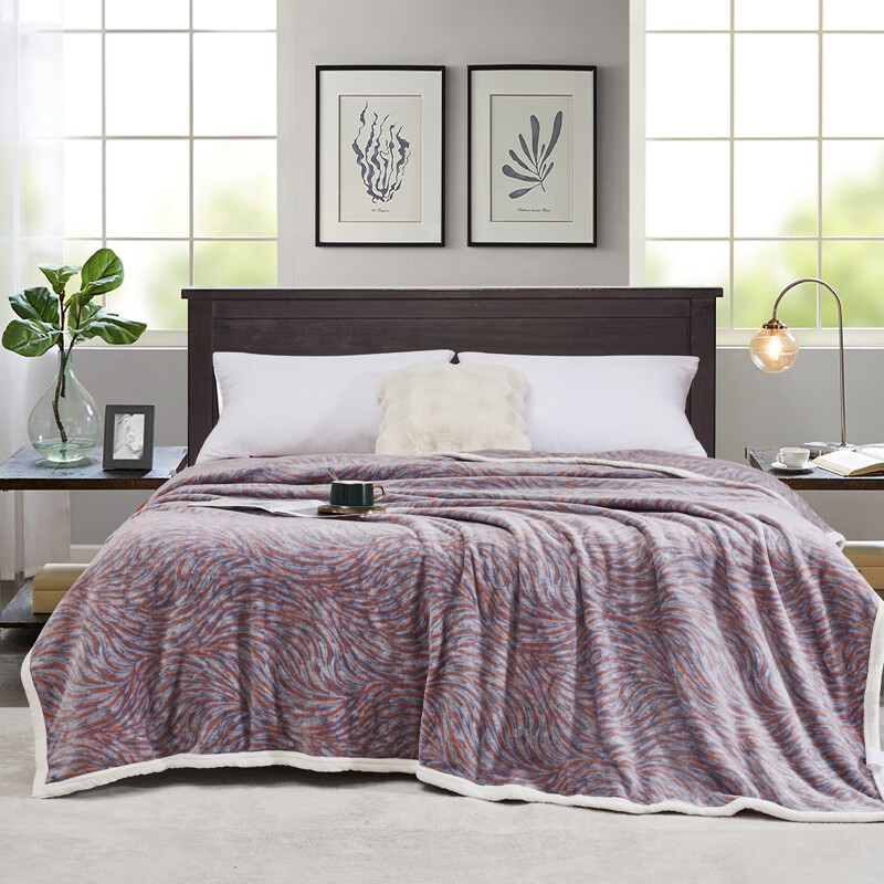 天琴莱茵烟花绒毯TQ-B110