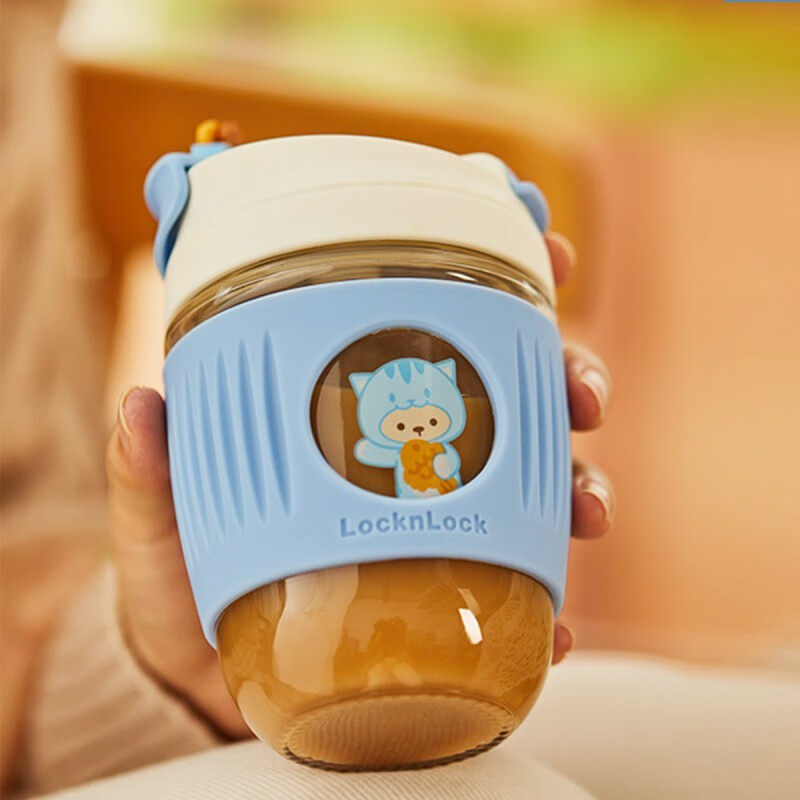 LLG689卡通款(350ml)一盖两用手持杯