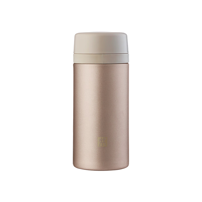 双立人真空保温杯亚光金420ml