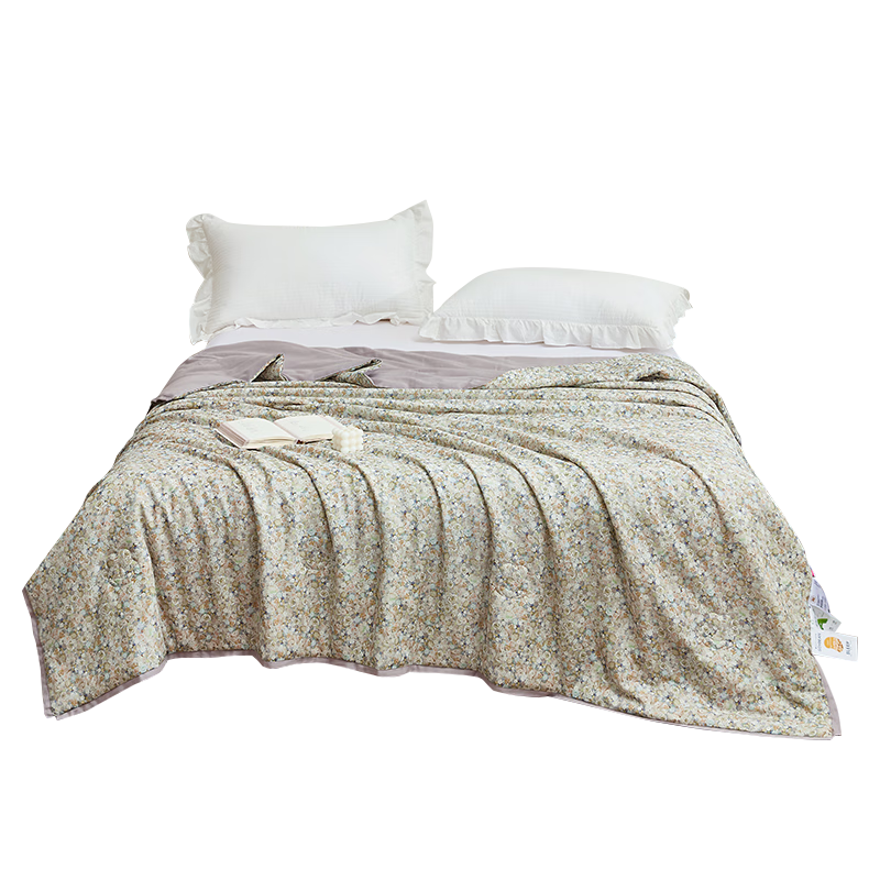 天琴双层有氧棉夏被-莫奈花园TQ-B129