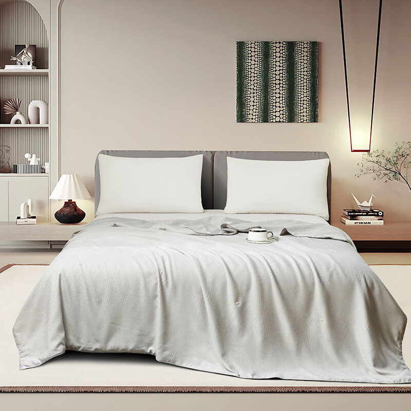 路易卡罗锦尚提花纯蚕丝被LK-8536