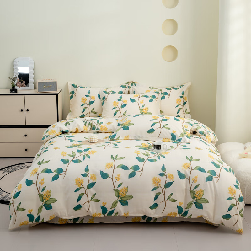 杉杉家纺时尚臻品四件套-金桂雅香SS-TJ1060