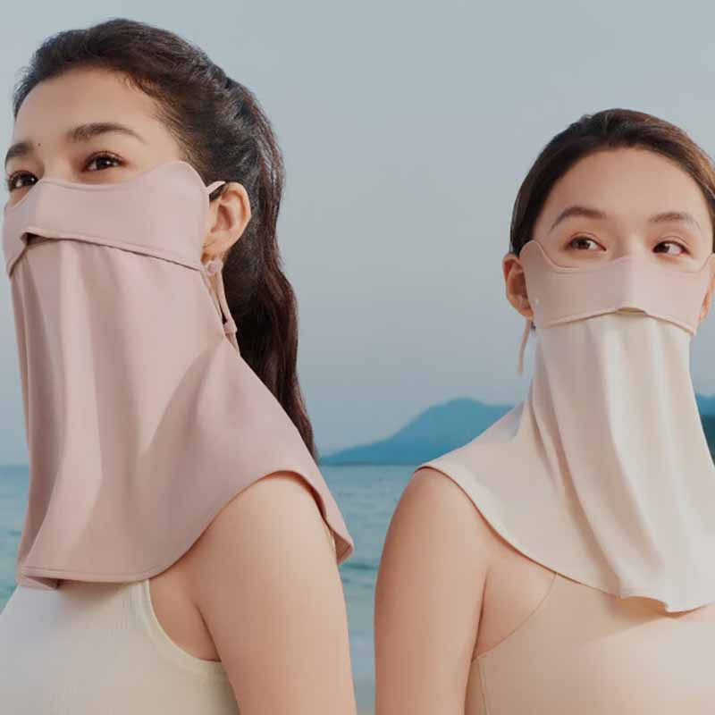 蕉下腮红护颈防晒口罩AL345