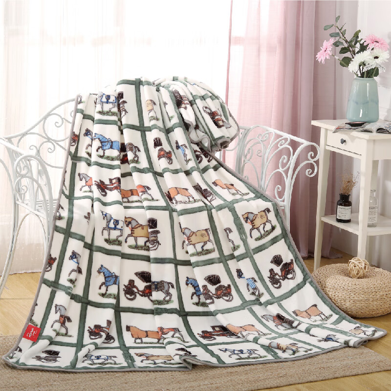 北极绒BJRT105巴黎绒毯180x200cm