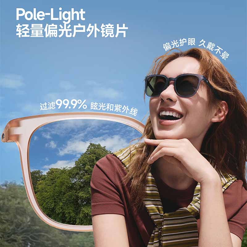 蕉下惠灵顿框轻量折叠墨镜FD005