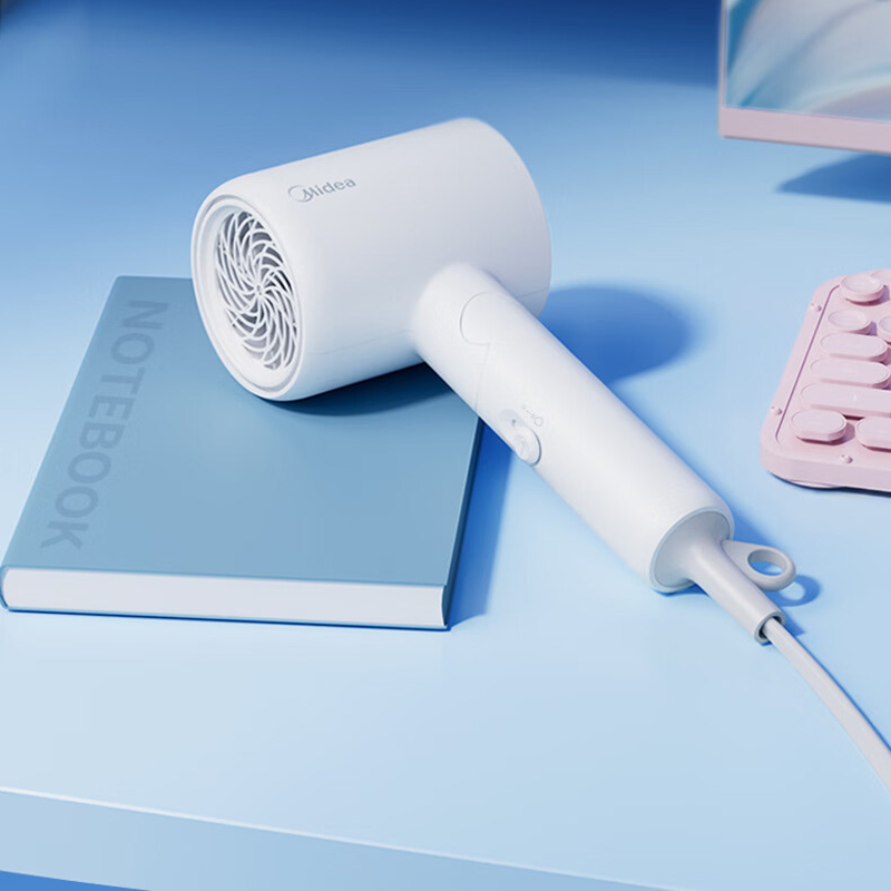 美的负离子电吹风FZ105极地白