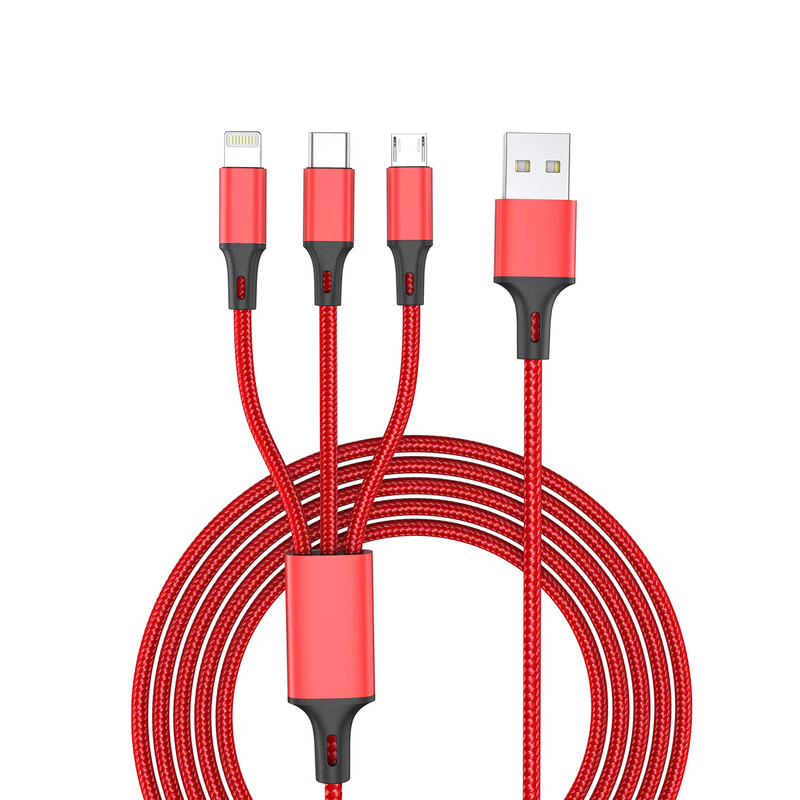 MOYEEO好运连连一拖三充电线C01