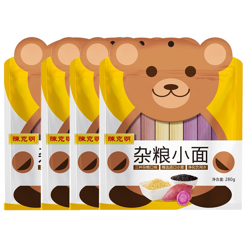 陈克明宝贝杂粮儿童面280g*4