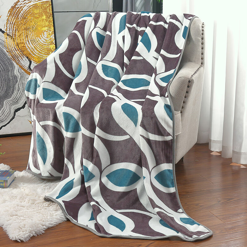 北极绒BJRT113时尚法莱绒毯150x200cm