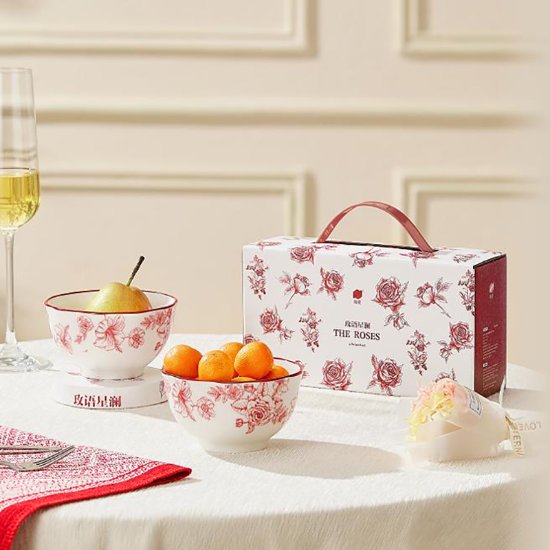 釉夏玫语星澜陶瓷餐具两件套Y-MY/L2