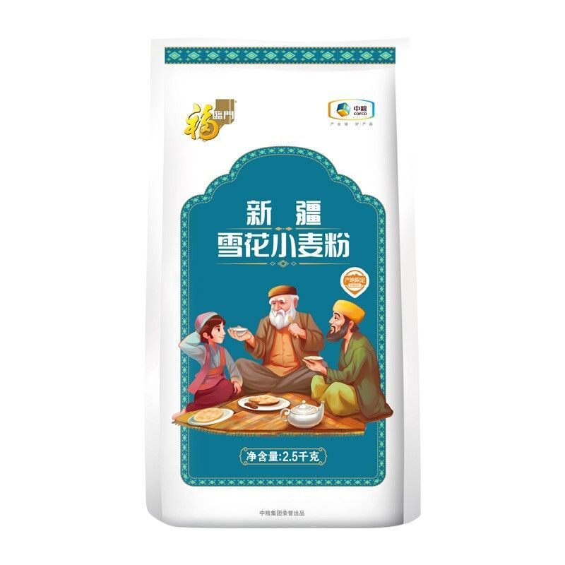 中粮福临门新疆雪花小麦粉2.5kg
